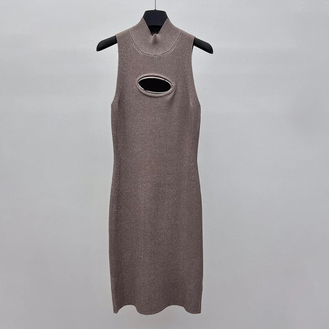 

NIGO Hollow Knitted Long Vest Dress Ngvp #nigo56988