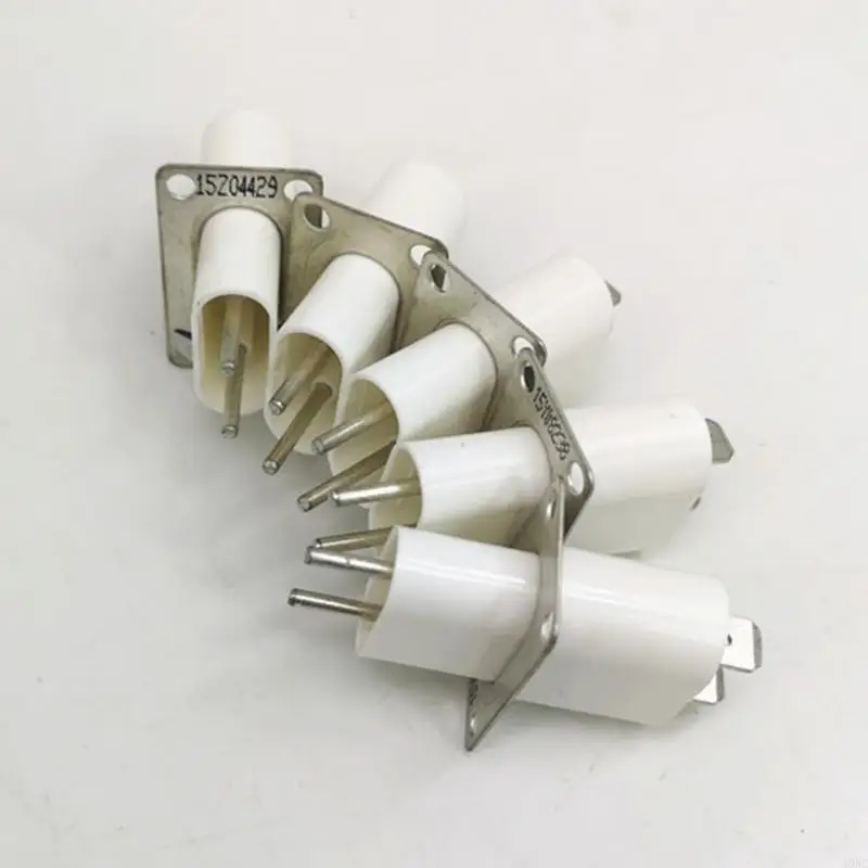 A0NC 10 PCS 4 Filament Pin Sockets Microwave Oven Magnetron Plug Socket Connectors Essential Replacement Microwave Oven