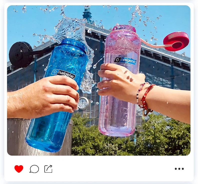 Nalgene 1500ml Weithalswasserflasche Große Kapazität Tritan Outdoor-Sportflasche 1,5L Auslaufsicher für Camping Wandern Langlebig Sicher – Detail 13