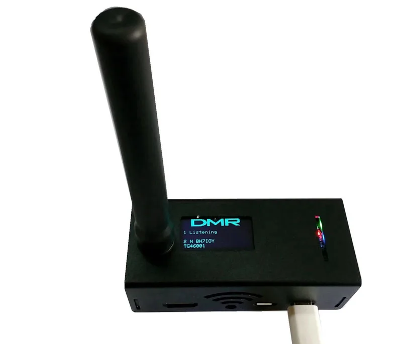 

Собранная точка доступа MMDVM, поддержка P25 DMR YSF NXDN с Raspberry pi Zero W OLED + антенна, карта памяти 16 Гб