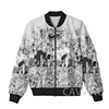 CAVVING 3D Printed  HAGGUS ROCK   Zipper Bomber Jackets Men Overcoat Mens Coat Zip Up Jackets for Women/Men 5