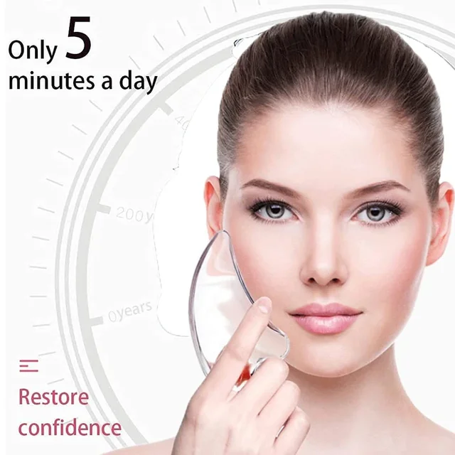 Transparent Facial Massage Spatula