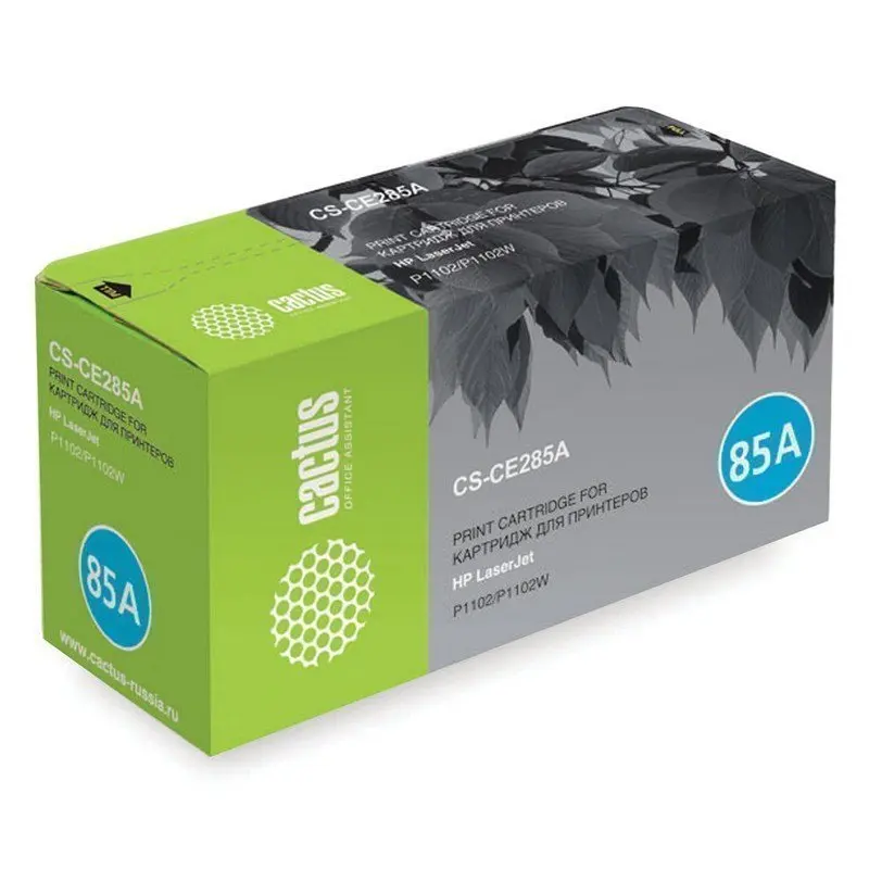 Картридж лазерный CACTUS (CS-CE285A) для HP LaserJet P1102/P1102W/M1212NF ресурс 1600 стр CS-CE285AS |