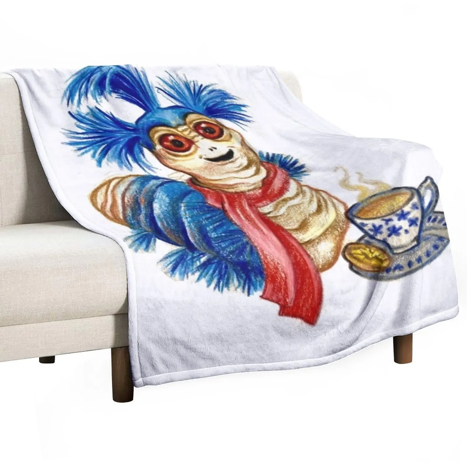 

Labyrinth Worm Throw Blanket Blankets Sofas Of Decoration For Sofa Softest Blanket throw blanket for sofa