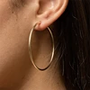 14K Gold Filled Hoops Earrings 7 Size Circle Jewelry Minimalism Brincos Vintage Pendiente Oorbellen Boho Hypoallergenic Earrings 1
