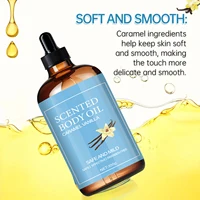 Huile corporelle parfumée, huile de coco nourrit en profondeur, l'acide ascorbique renforce la barrière, zéro additifs, formule végétale pure, conçue pour améliorer la sécheresse et le peeling 2