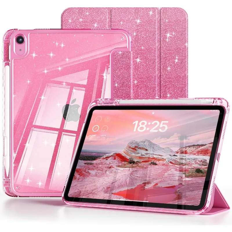 Glittering Sparkly Smart Cover Case