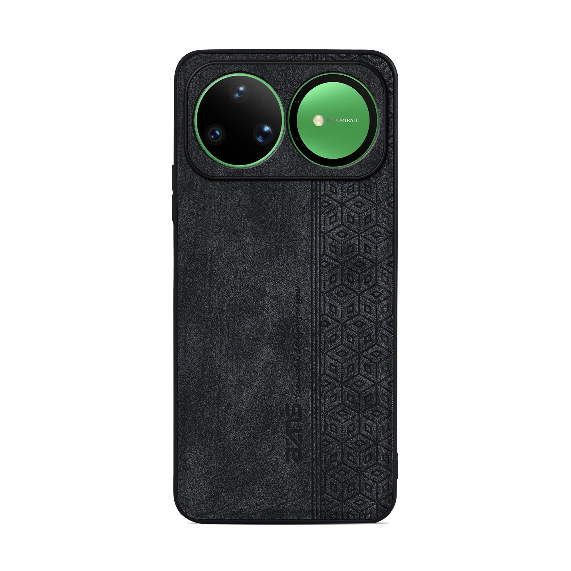 Shockproof Leather Phone Case Bumper with Skin Feel - Premium Back Cover