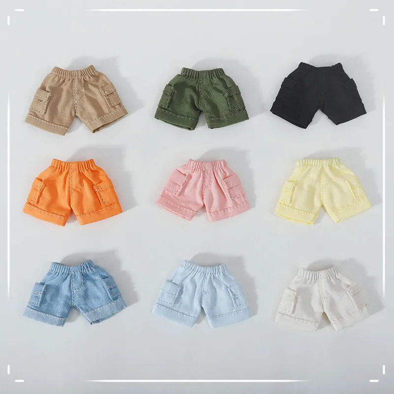 New Ob11 Doll Clothes Jeans Shorts Doll Trousers Accessories For 1/12 Bjd Dolls Clothes, Molly, Obitsu11,Gsc, Yoshino Dolls 2