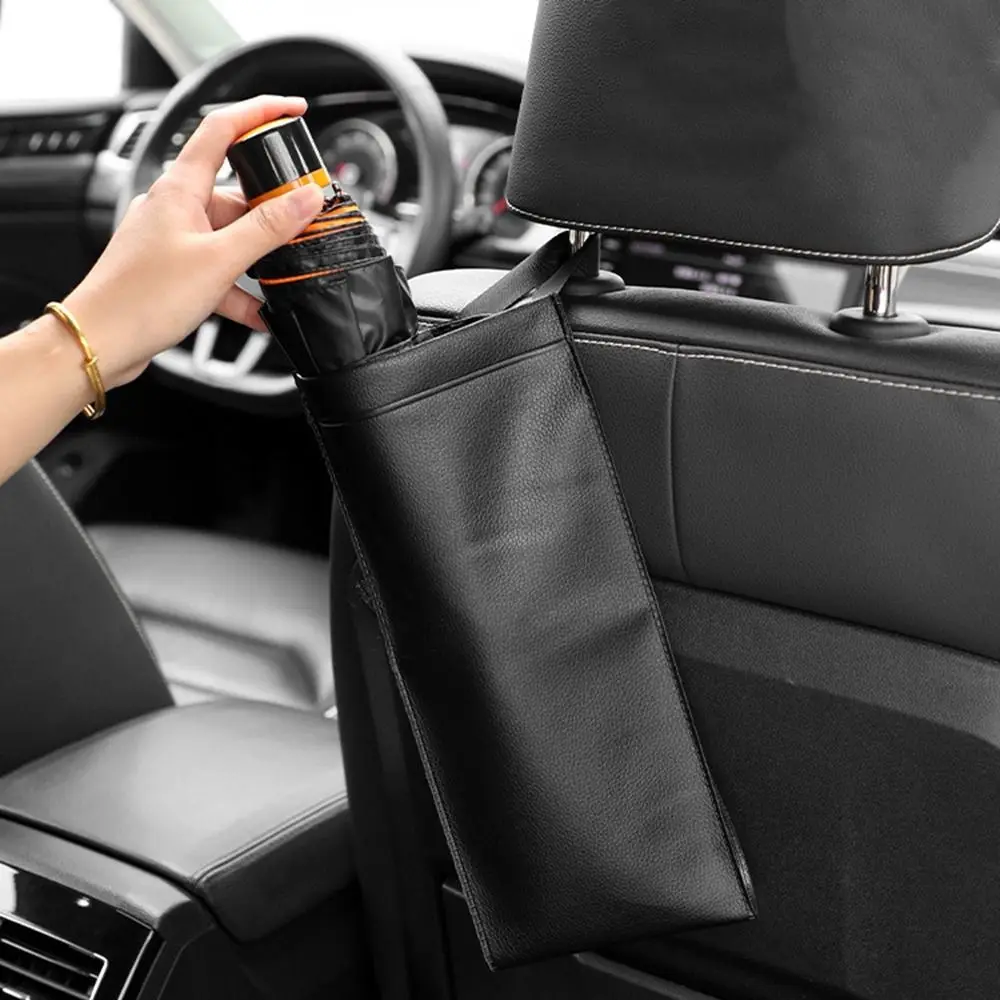 Car Umbrella Storage Bag Synthetic Leather