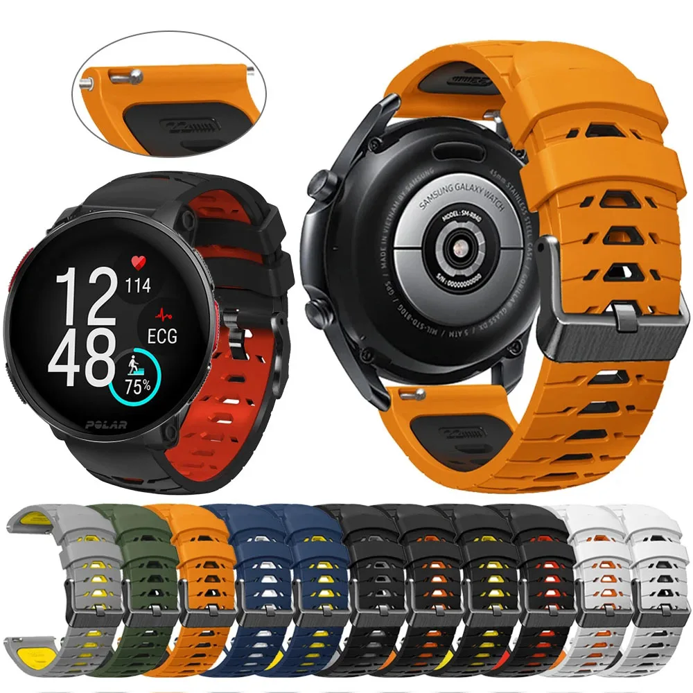 Cinturini Per Cinturini Per Orologi Intelligenti Da 22Mm Per Cinturino Polar Vantage V3 Per Bracciale Polar Vantage V 3 Watchband