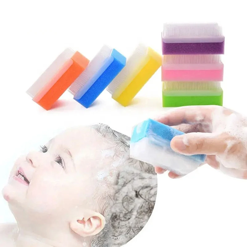 Baby Bath Brush baby brush body brush Sensory Processing Disorder Autism Therapressure Therapy Brush Sponge Hands Scrub Bristle Brushes