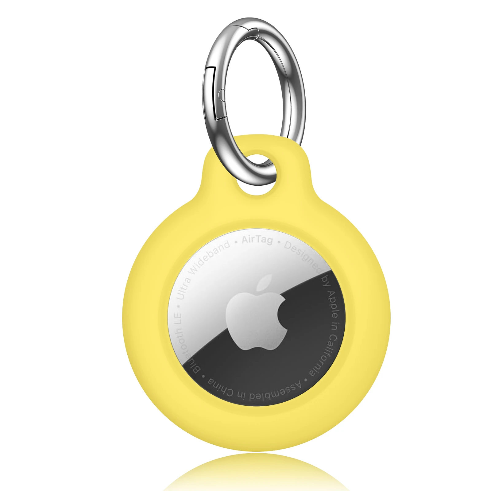 AirTag Holder with Keychain - Protective Hard Shell Anti-Drop Case