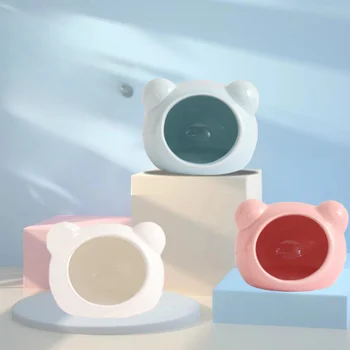 Nido per criceti Nido in ceramica per piccoli animali domestici Una piccola casa adatta per orsi dorati Casa rinfrescante estiva Accessori paesaggistici per criceti