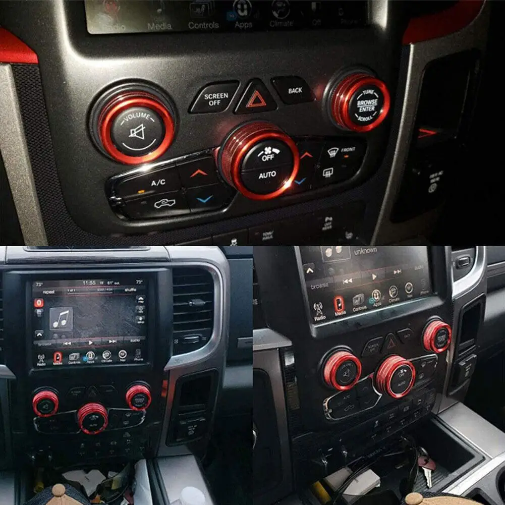 

Крышка для регулятора громкости для Jeep Grand Cherokee 2014-2021 из алюминиевого сплава