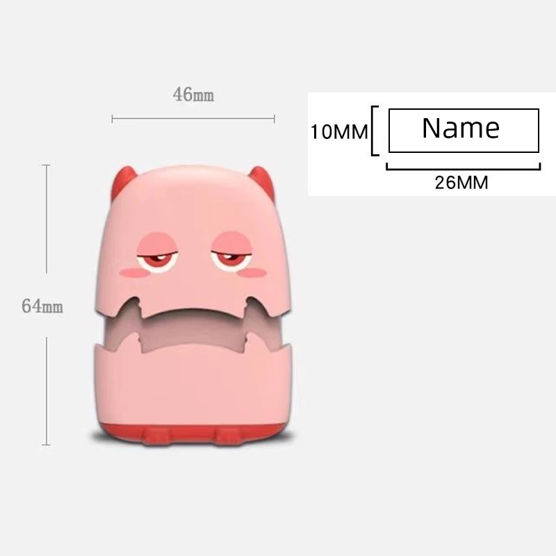 Custom-Made Baby Name Stamp DIY For Children Name Seal Student Clothes Chapter Not Easy To Fade Security Stamp Sticker