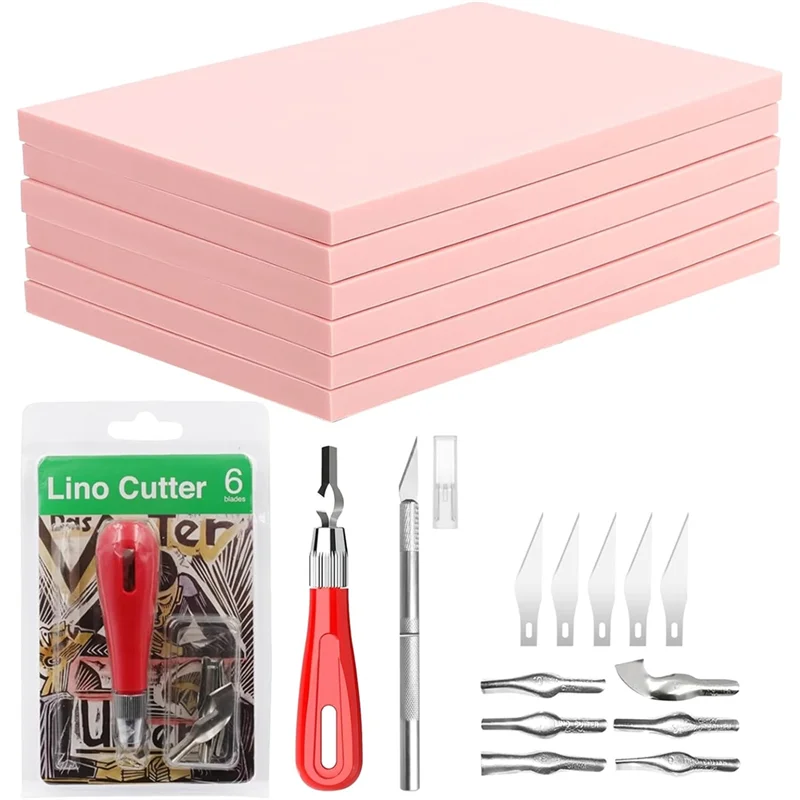 Rubber Stamp Carving Kit 1