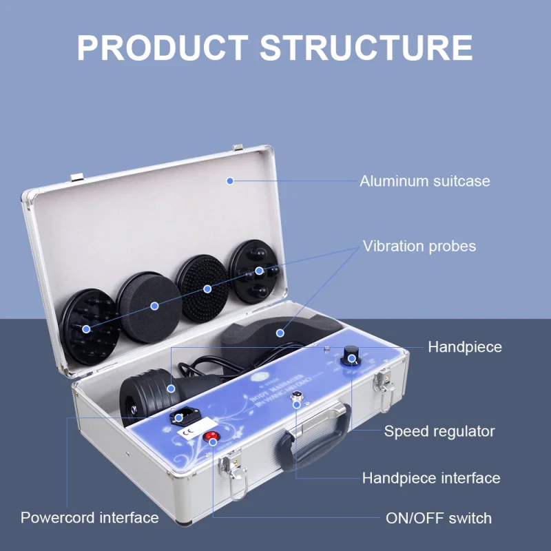 Home personal use portable vibrating muscle relax g5 massager vibrator body massage Weight Loss Slimming machine