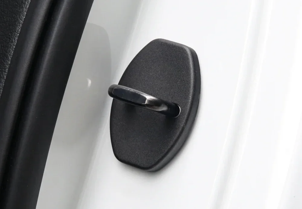 자동차 도어 스톱퍼 커버 도어 잠금 보호 커버 VW CC 골프 7 폴로 Passat Jetta For Skoda Fabia Octavia Superb Yeti