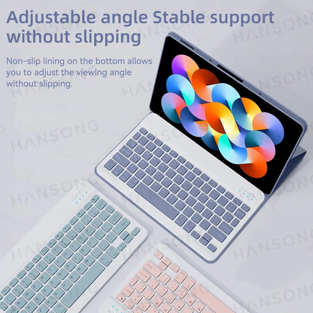 Enhanced Keyboard Case for Xiaomi Tablets - Sleek and Durable Cover for 10.61-11 Inch Tablets