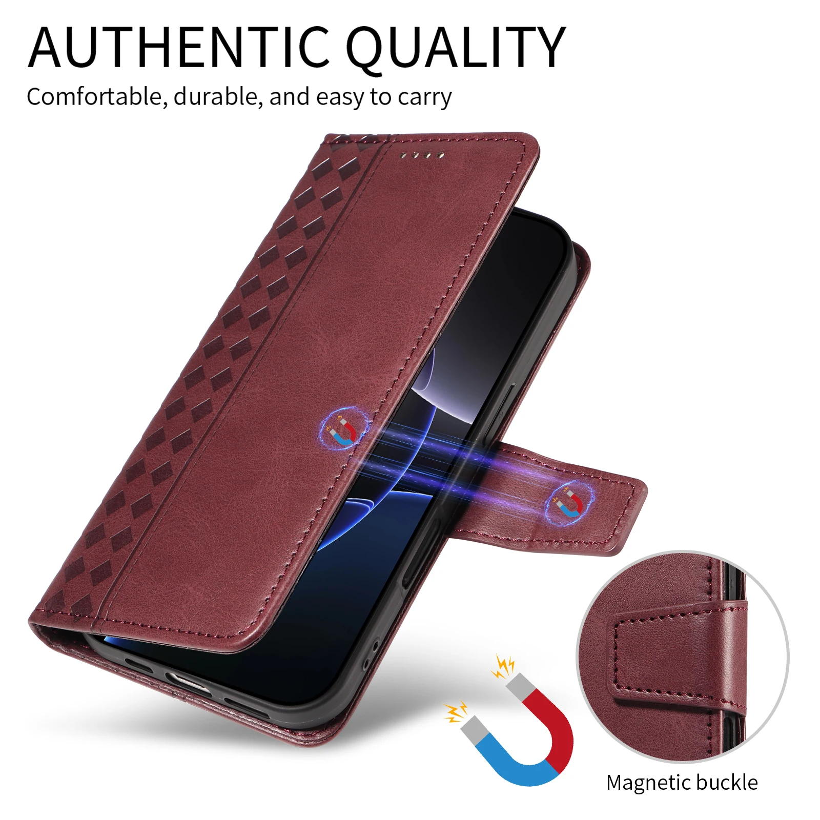 Premium RFID Blocking Leather Wallet Case