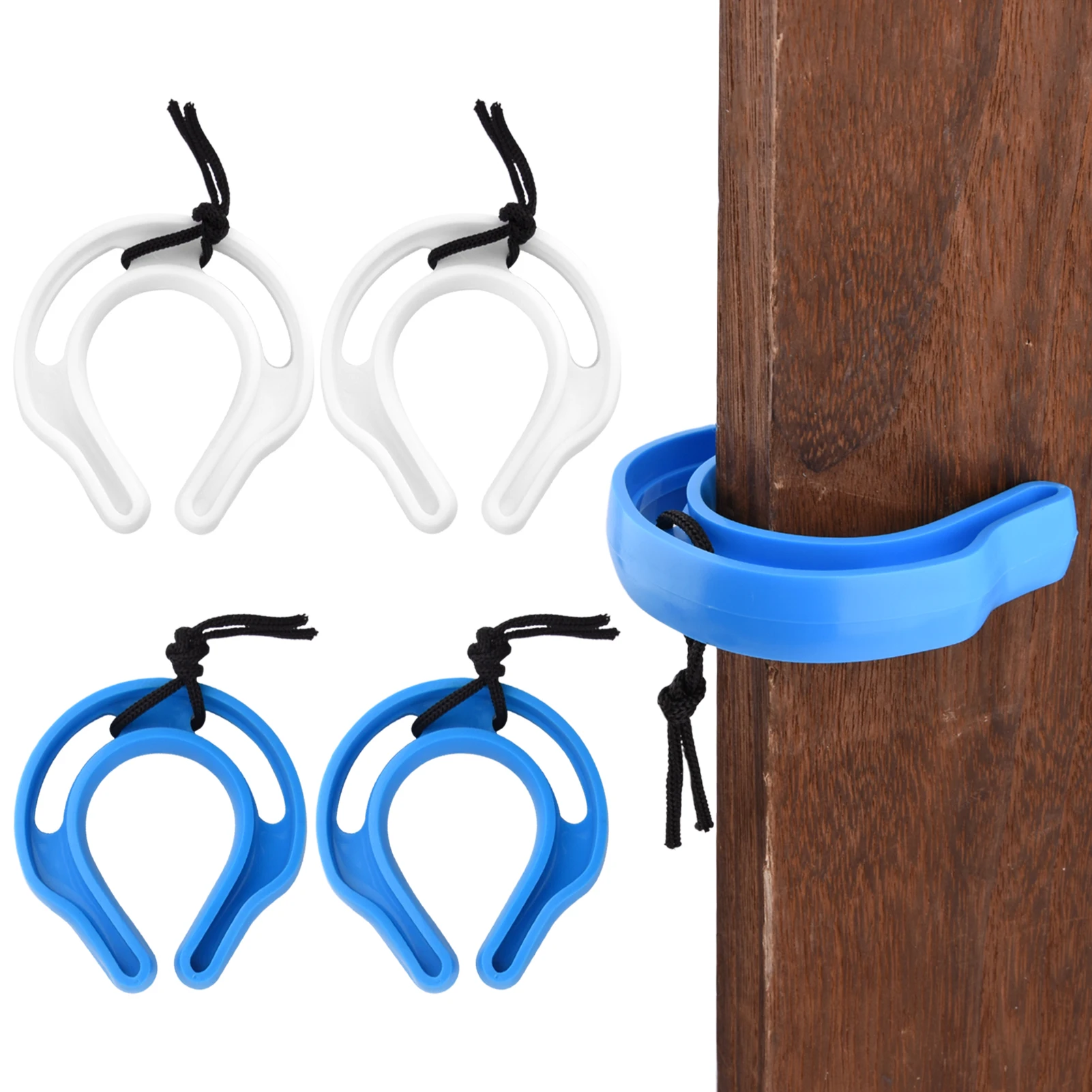 

4pcs Classroom School Security Police Emergency Home Easy Grab Access Door Jam Kid Care With Drawstring For Law Enforcement