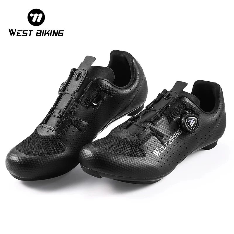 WEST BIKING sepatu bersepeda profesional, sepatu bersepeda Pria