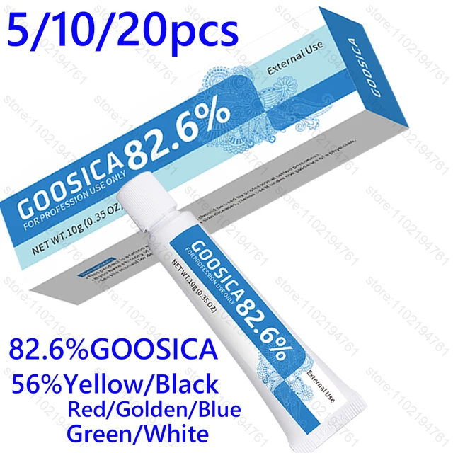 Goosica pcs color multiple choice tattoo care cream before permanent makeup