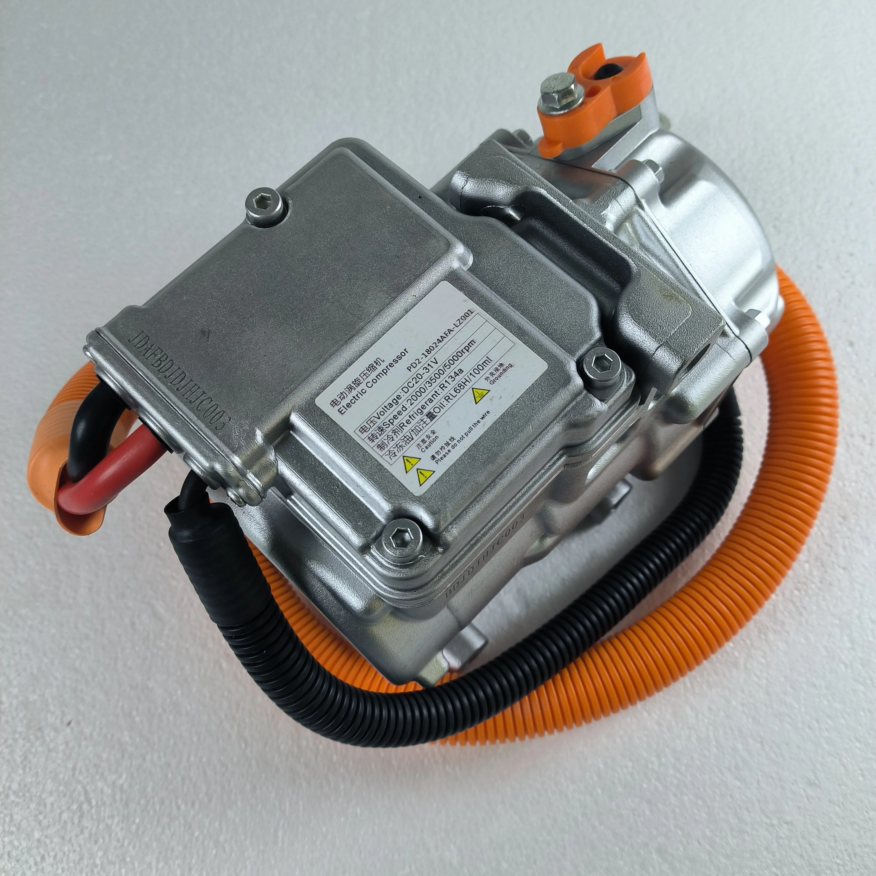 Elektrofahrzeugkompressor DC72V R134a Universal-Elektrokompressor mit großer Hubraum