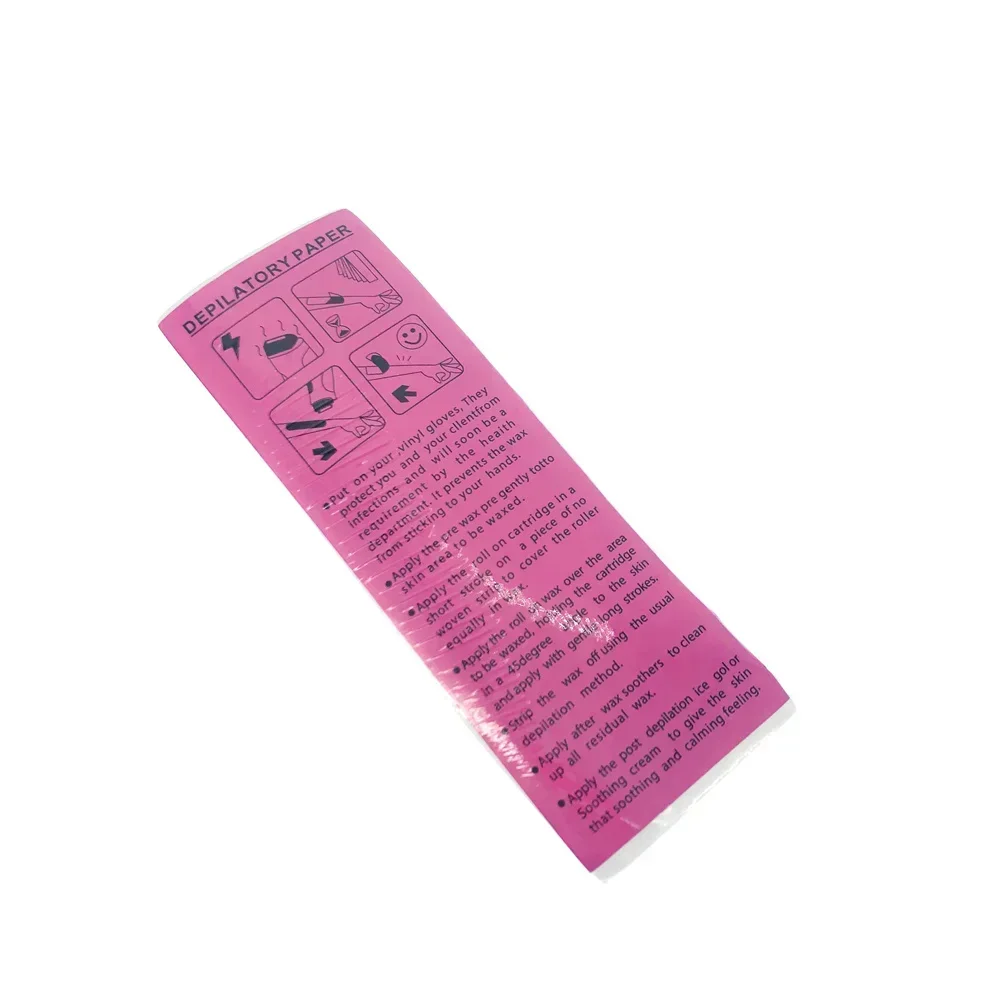 Removal Epilator Quality Hair 100pcs Removal Nonwoven Body Cloth Hair Remove Wax Paper Rolls High Wax Strip Paper Roll