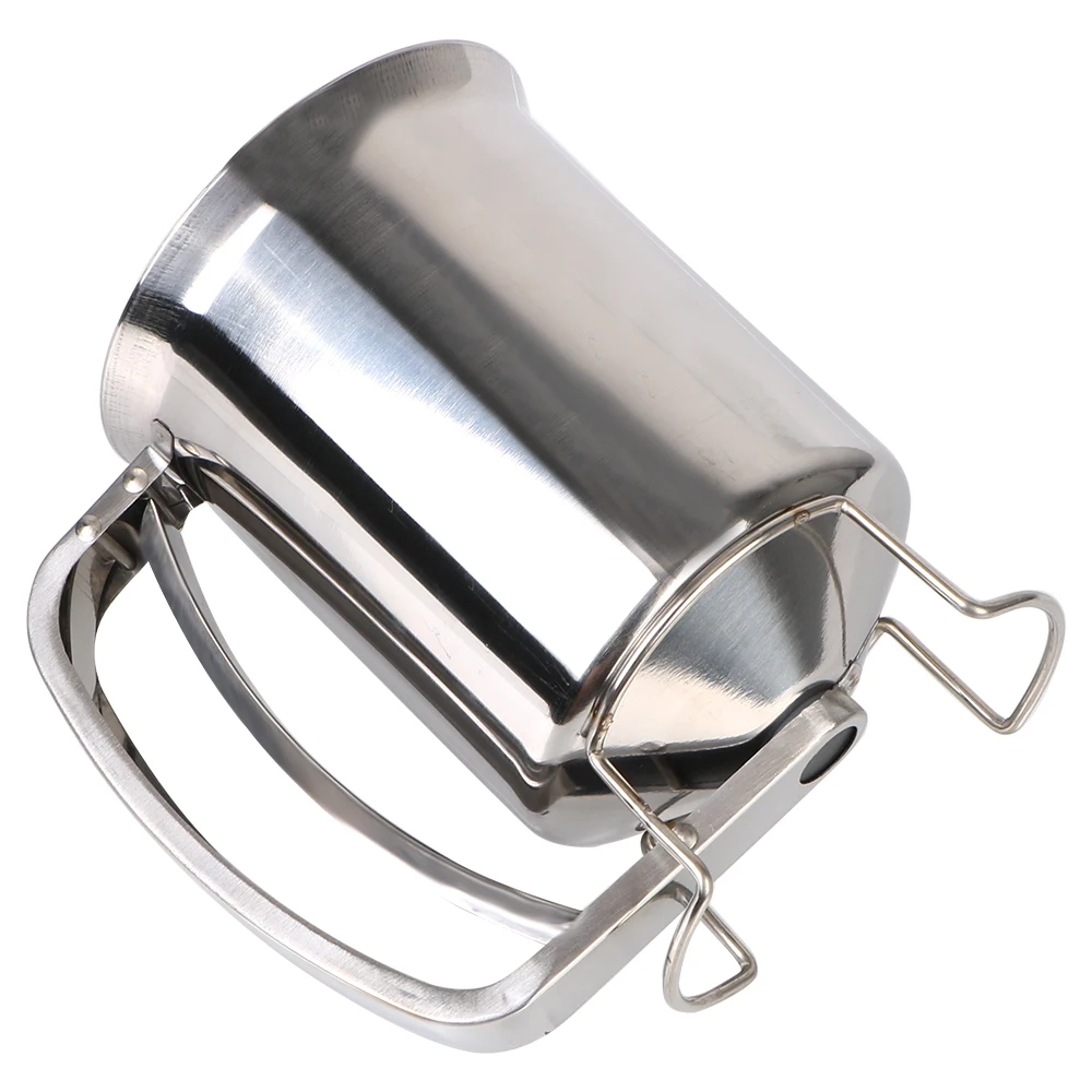 Household Stainless Steel Piston Funnel With Support Kitchen Tool Batter  Dispenser Funnels Cake Cupcake Dough Dispenser