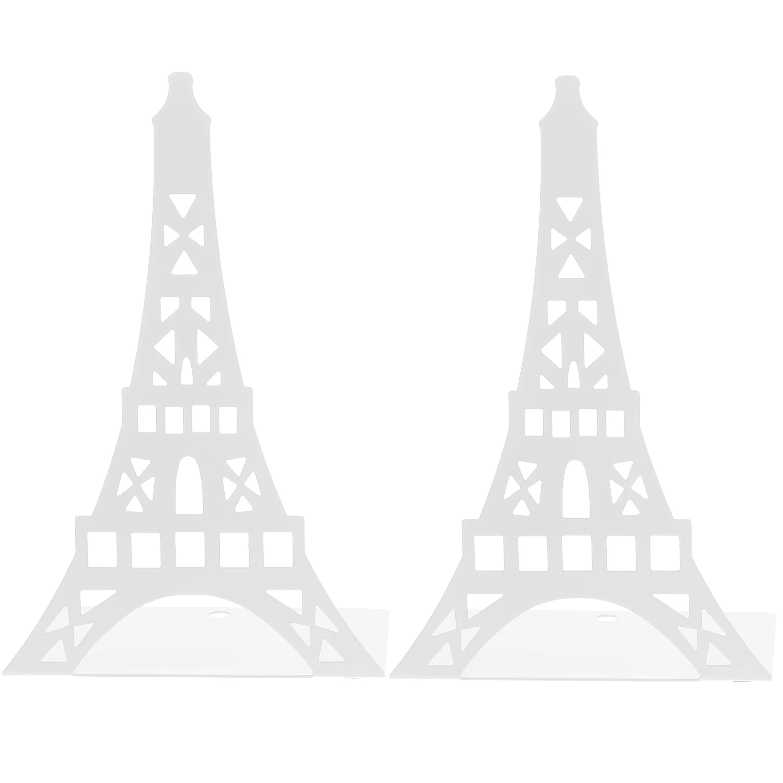 

Ipetboom Book Ends Eiffel Tower Shaped Bookends Room Bookends Non-Slip Table Top Bookshelfactive Bookend Book Lovers Home