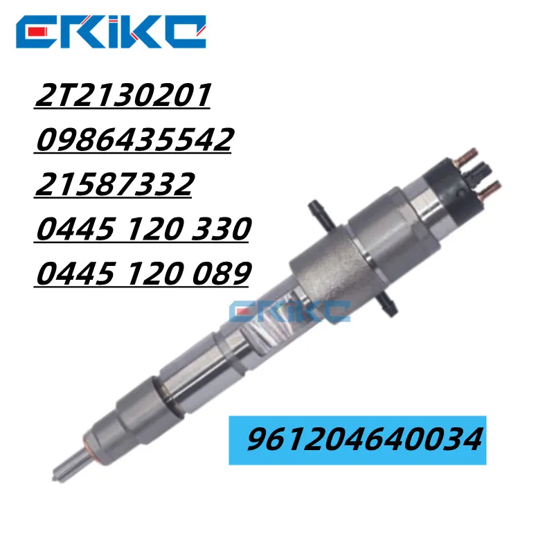 

961204640034 Common Rail Injector 0445120089 for VW MWM X12 Car Auto Part 961204640034 2T2130201 0986435542 21587332 0445120330