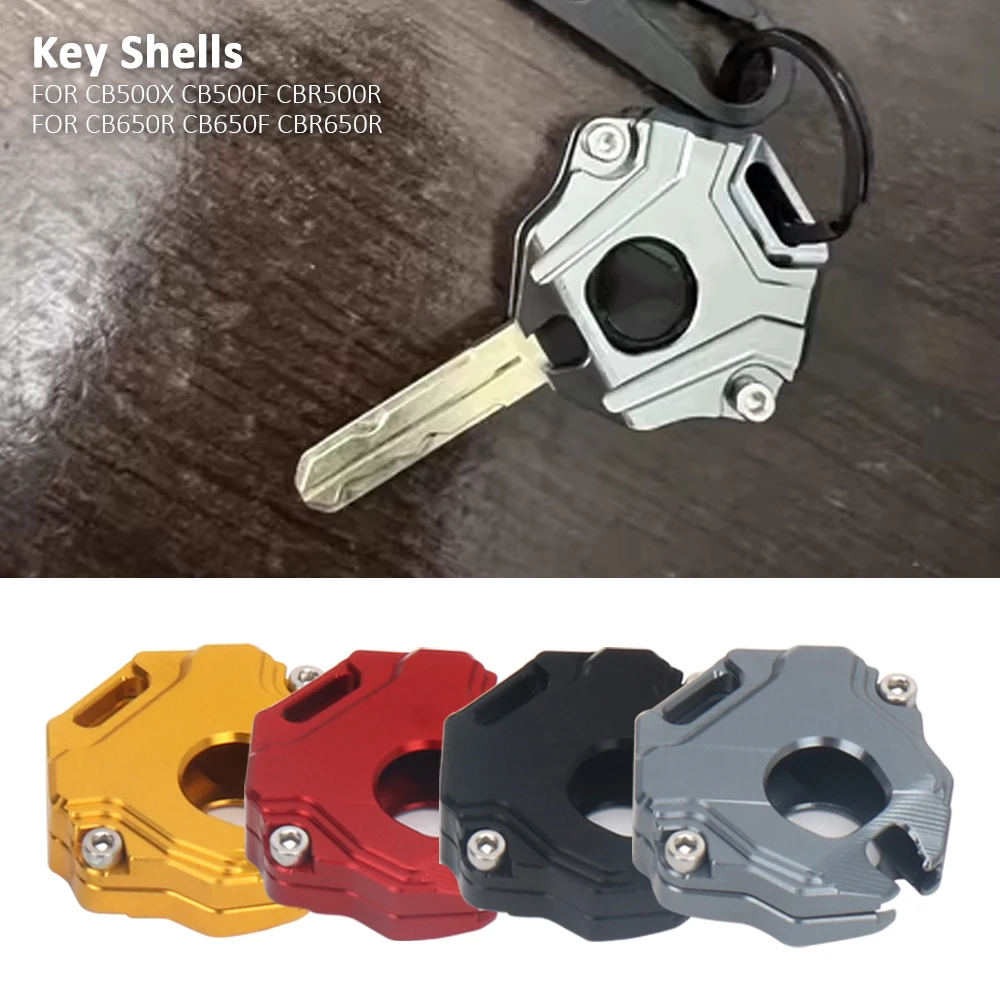 

Аксессуар для мотоцикла, крышка ключа, защитный алюминиевый корпус ключа для Honda CBR650R CB650R CB650F CBR500R CB500X CB500F