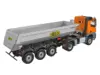 Kabolite 5801 4X4 1/14 RC Tractor 3 Axles RC Electric Dump Trailer RTR Lead Screw 2-Speed Transmission Sound Light Toy Model 3
