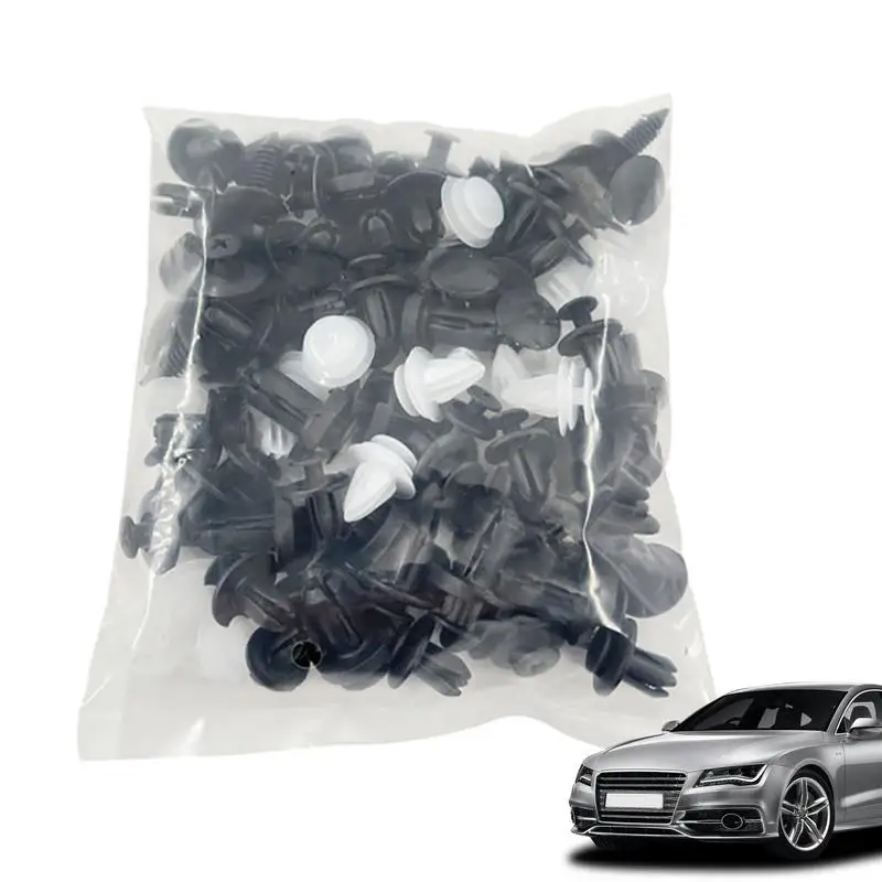 

Snap Fastener Screw 100pcs Car Retainer Expansion Screws Replacement Kit Auto Door Trim Panel Clips Car Carpet Fixing Clamp