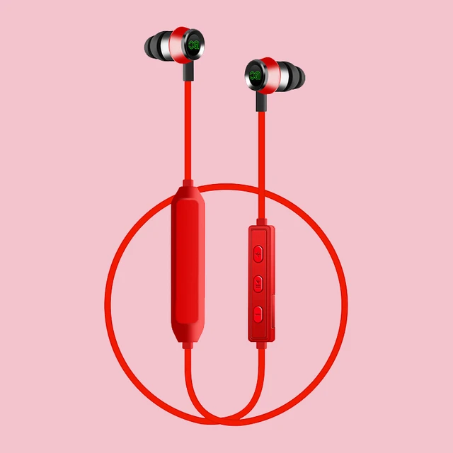 Kablosuz kulaklıklar kulak içi net dengeli derin bas ses kulakiçi uygun  Inline Mic koşu spor boyun bandı Bluetooth kulaklık - AliExpress