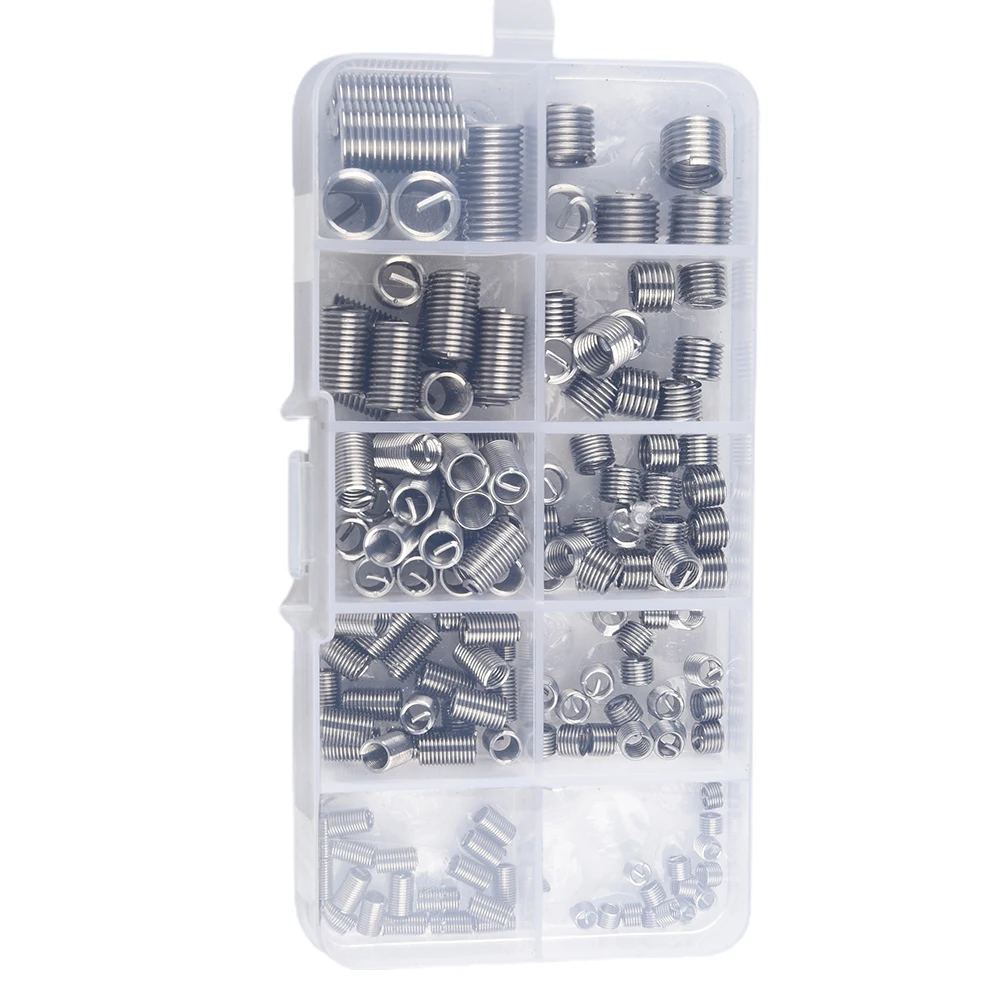 

Avoid Workpiece Loss Threaded Inserts 150pcs 304 Stainless Steel Car Accessories Car Parts Helicoil Threaded Inserts