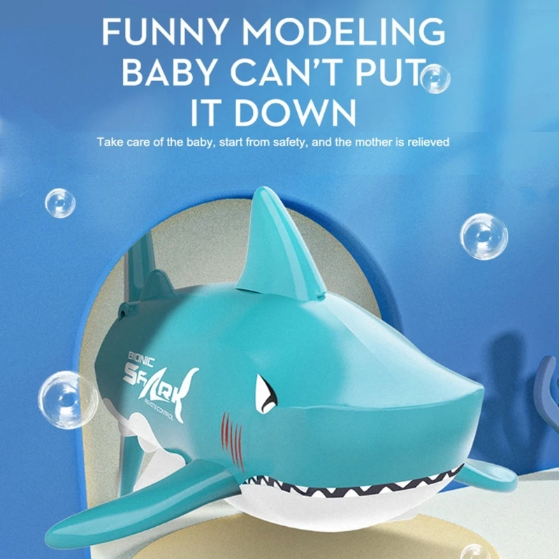 Remote Control Shark Fish Animal Pool Toy for Kids Ages 6 7 8 Boys Gifts 2