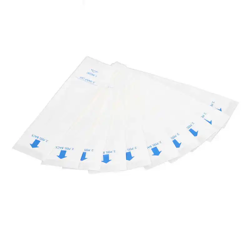 50PCS Thermometer Probe Cover PE Film Paper 9.5x2.5cm Disposable Accurate Reliable Thermometer Probe Cover Set 3