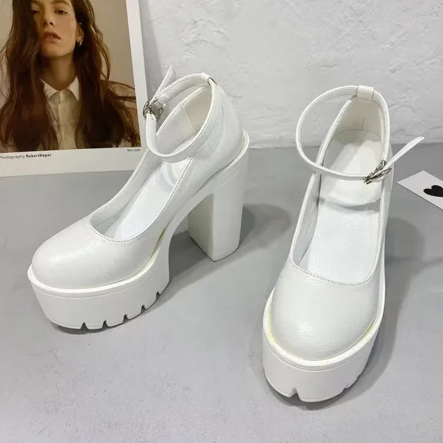 Super High Heel Platform Shoes for Women Nightclub DJ Catwalk Sandals - Image 3