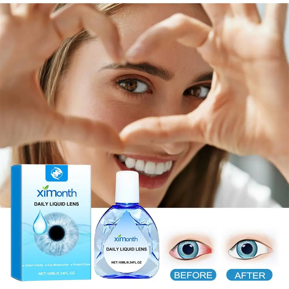 

10ml Presbyopia VisionRestore Eye Drops Cleanning Eyes Relax Care Eye Discomfort Massage Removal Fatigue Relieves Itching F2Z0