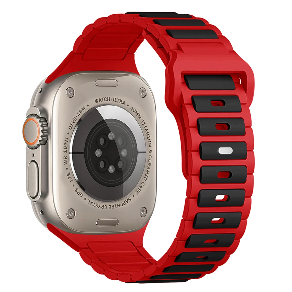 Silicone Strap for Apple Watch - Premium Wristband Bracelet