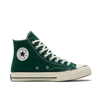 Converse 1970s Chuck Taylor Men's and Women's Skateboarding Shoes, High Top, Multi-functional, Casual Sneakers, Green
