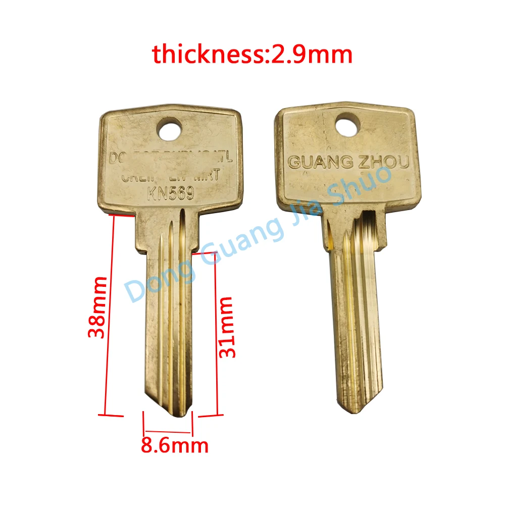 5pcs KN568 KN569 Australia UK Key blank multi-slot shaped key blank