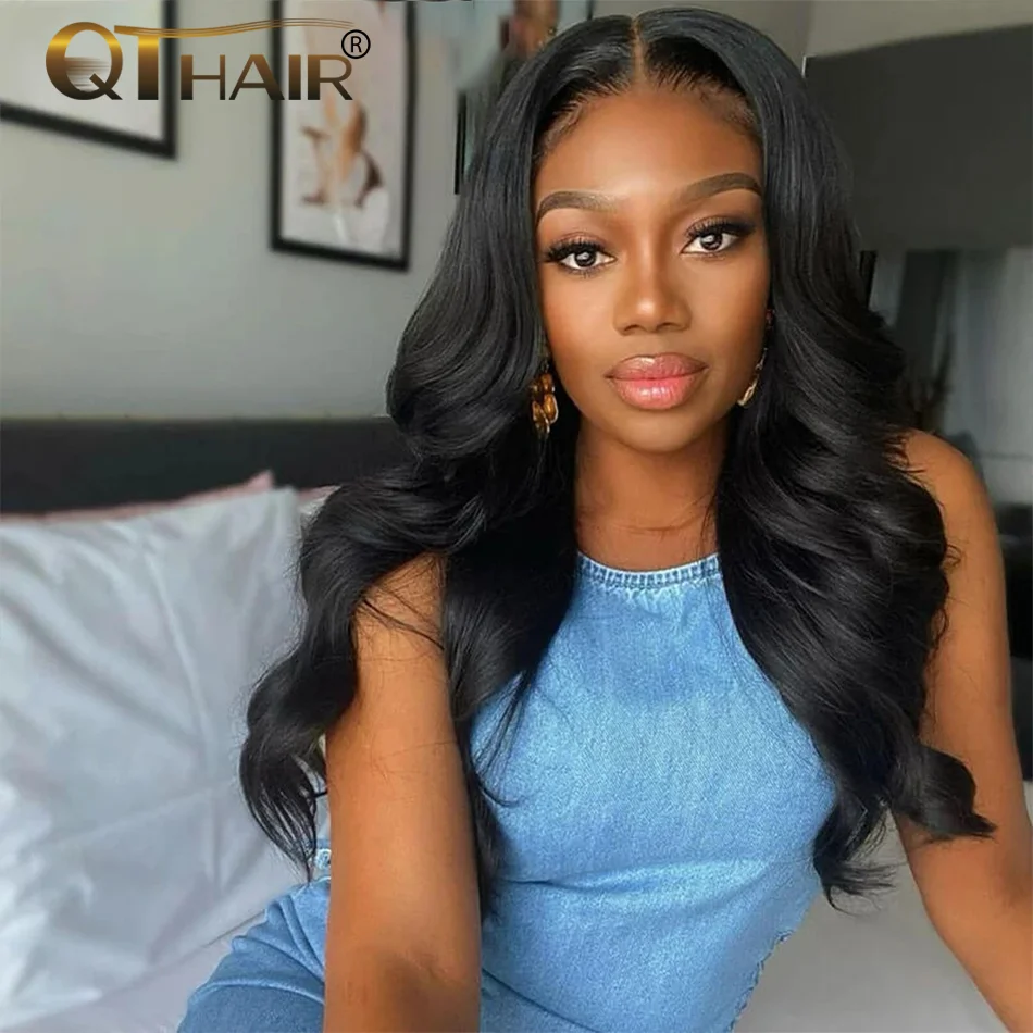 26inch Transparent Lace Front Water Wave Wigs Human Hair 4x4 Lace Front  Water Curly Wave Wigs Brazilian Virgin Hair Water Deep Wave Lace Closure  Wigs Middle Part Glueless Wet and Wavy Curly