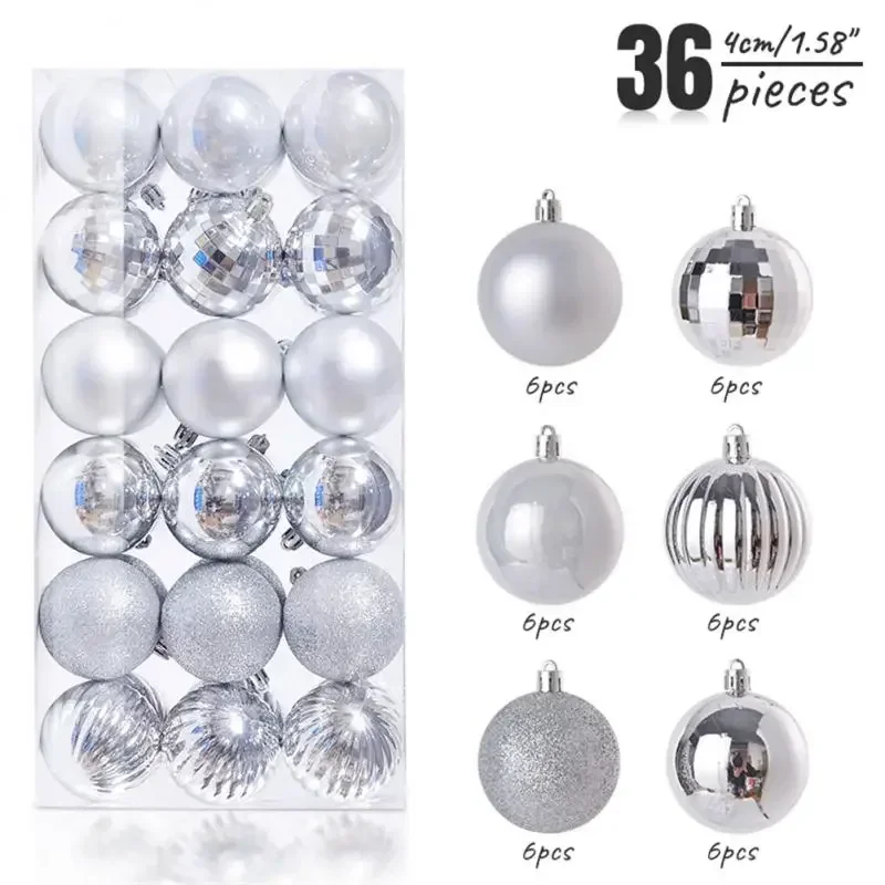 4cm silvery