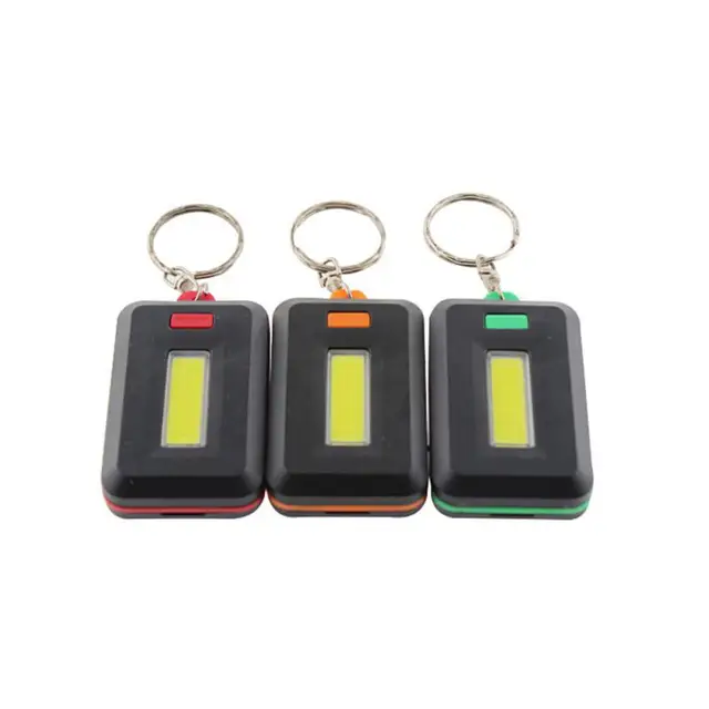 Key Flashlight Waterproof Mini Outdoor Tools Mini Lamp Portable Camping Supplies Key Chain With Carabiner Led Keychain