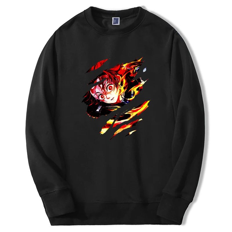 

Demon Slayer Anime Hoodies men/women tanjirou manga Kimetsu no Yaiba graphic sweatshirt