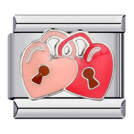 July 9mm Italian Charm Bracelet With Birthstone Heart Enhancer U2013 Charmed Creations LLC